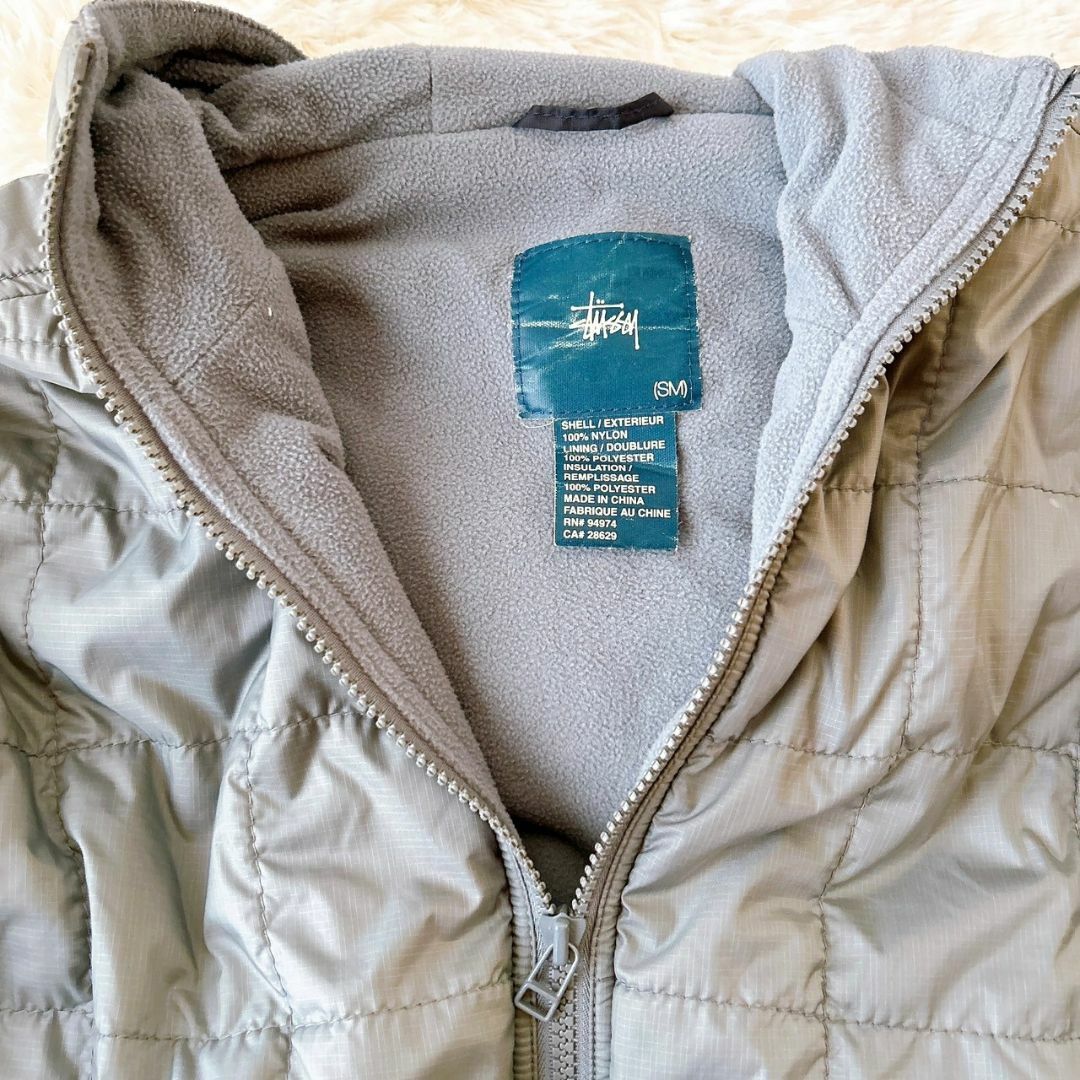 STUSSY - 超激レア☆オールド・ステューシー 90s ダウン STUSSY - 超激レア☆オールド・ステューシー 90s ダウン