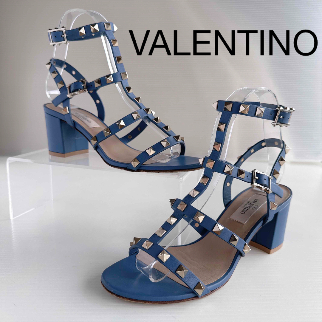 VALENTINO - VALENTINO ヴァレンティノ スタッズ ハイヒール VALENTINO - VALENTINO ヴァレンティノ スタッズ ハイヒール
