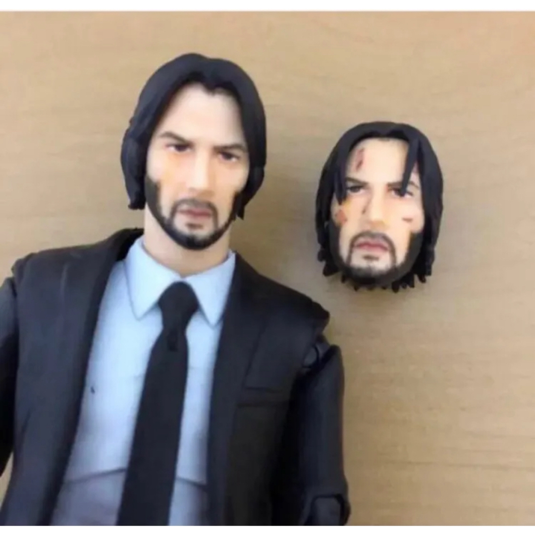 新品】ジョン・ウィック フィギュア キアヌ•リーブス 映画 ノー 新品】ジョン・ウィック フィギュア キアヌ•リーブス 映画 ノー