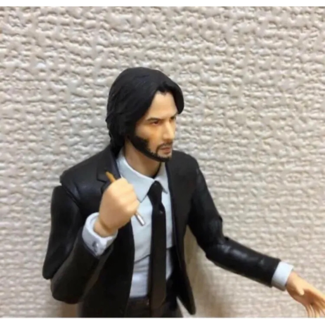 新品】ジョン・ウィック フィギュア キアヌ•リーブス 映画 ノー 新品】ジョン・ウィック フィギュア キアヌ•リーブス 映画 ノー