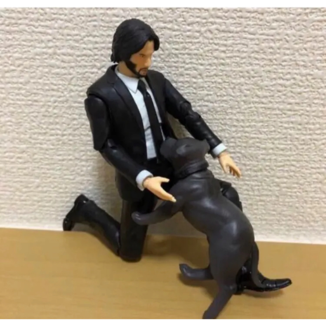 新品】ジョン・ウィック フィギュア キアヌ•リーブス 映画 ノー 新品】ジョン・ウィック フィギュア キアヌ•リーブス 映画 ノー