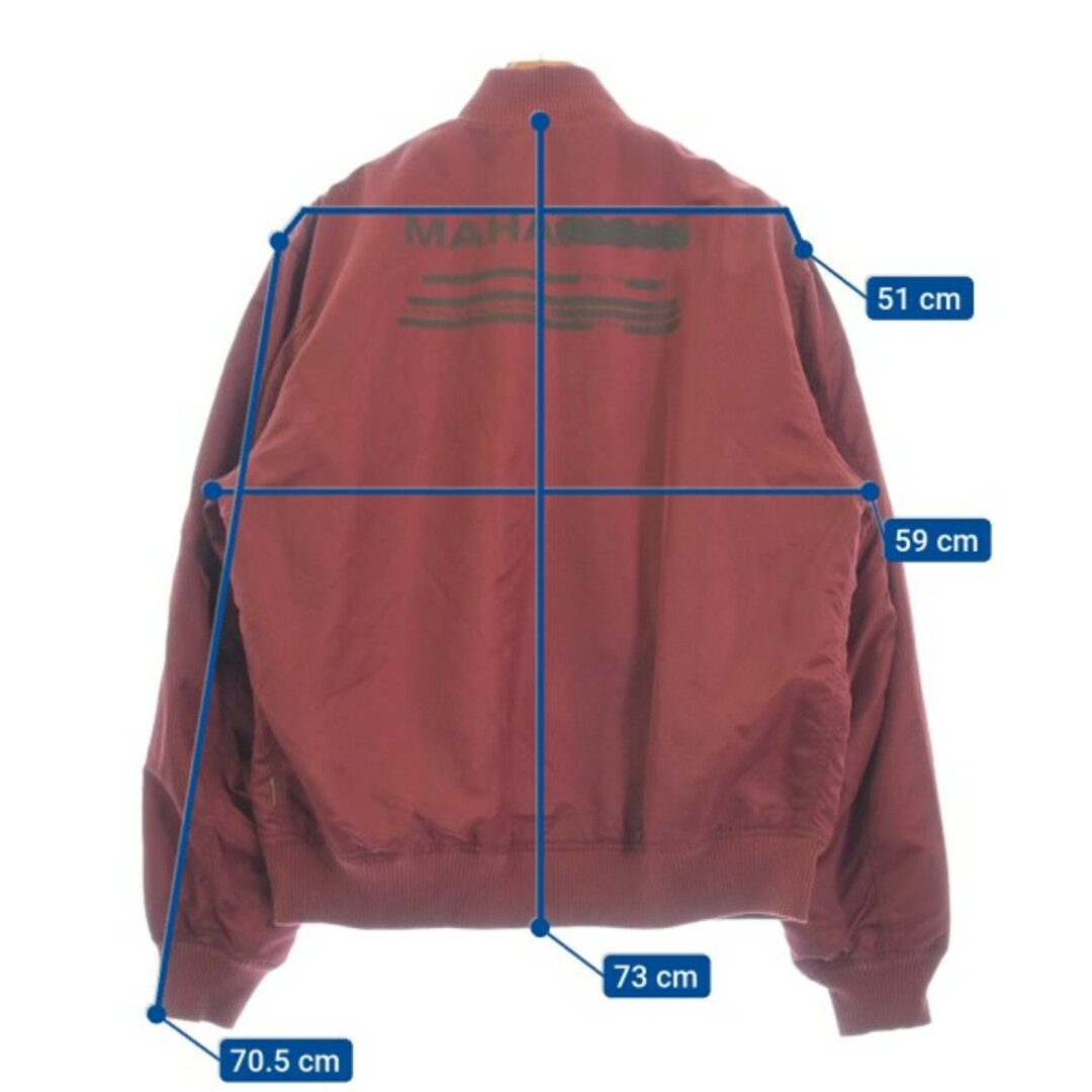 MAHARISHI - maharishi マハリシ ミリタリーブルゾン XL 赤 MAHARISHI - maharishi マハリシ ミリタリーブルゾン XL 赤