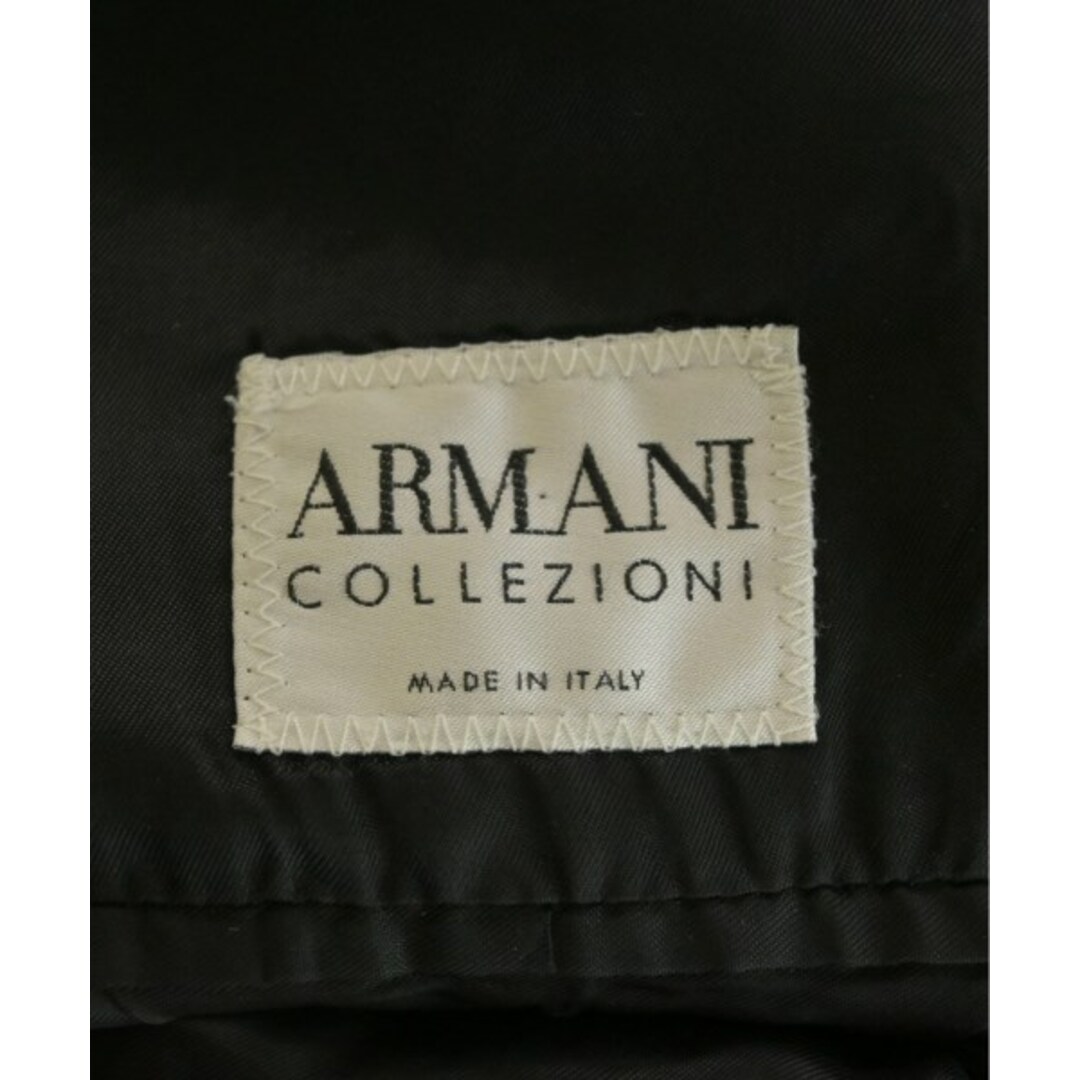 ARMANI COLLEZIONI カジュアルジャケット 44(S位) 黒 【古着 ARMANI COLLEZIONI カジュアルジャケット 44(S位) 黒 【古着