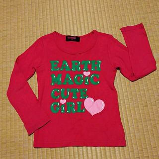 アースマジック(EARTHMAGIC)の最終値下げ。アースマジック♪120センチ(Tシャツ/カットソー)