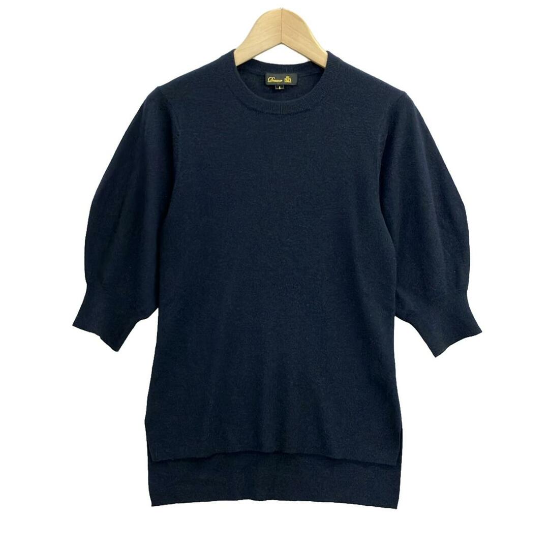 ドゥロワー Drawer 七分袖ニット カシミヤ100% レディース 1 ドゥロワー Drawer 七分袖ニット カシミヤ100% レディース 1