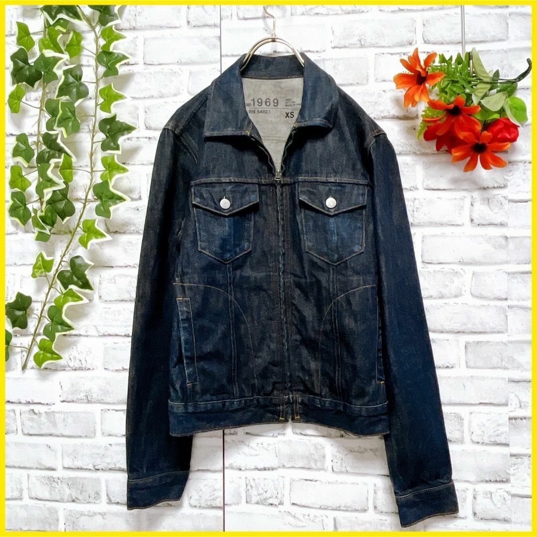 GAP - 【Gap 1969】 ギャップ (XS) メンズ デニムジャケット GAP - 【Gap 1969】 ギャップ (XS) メンズ デニムジャケット