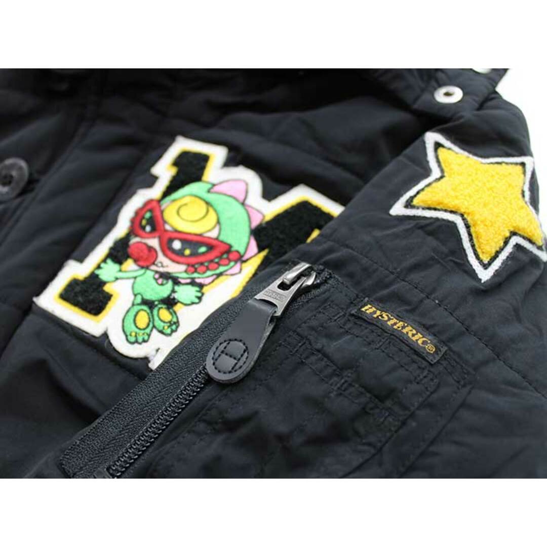 HYSTERIC MINI - 【冬物 新入荷!】♪ヒステリックミニ/HYSTERIC MINI♪120cm 中綿ブルゾン/アウター/コート 黒系  フード取り外し可【中古】子供服 キッズ kids 男の子 冬 otr 311142の通販 by キッズセカンズ＆セカンズ ラクマ公式店｜ヒステリックミニ ならラクマ