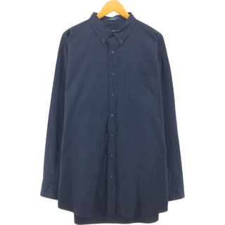 ラルフローレン(Ralph Lauren)の古着 90年代 ラルフローレン Ralph Lauren CHAPS チャップス 長袖 ボタンダウンシャツ メンズXL相当 ヴィンテージ /eaa503084(シャツ)