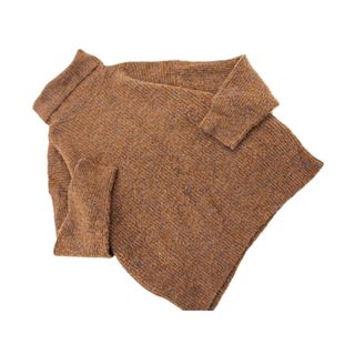 ナノユニバース(nano・universe)のnano universe ナノユニバース タートルネック ニット セーター sizeF/茶 ◇■ レディース(ニット/セーター)