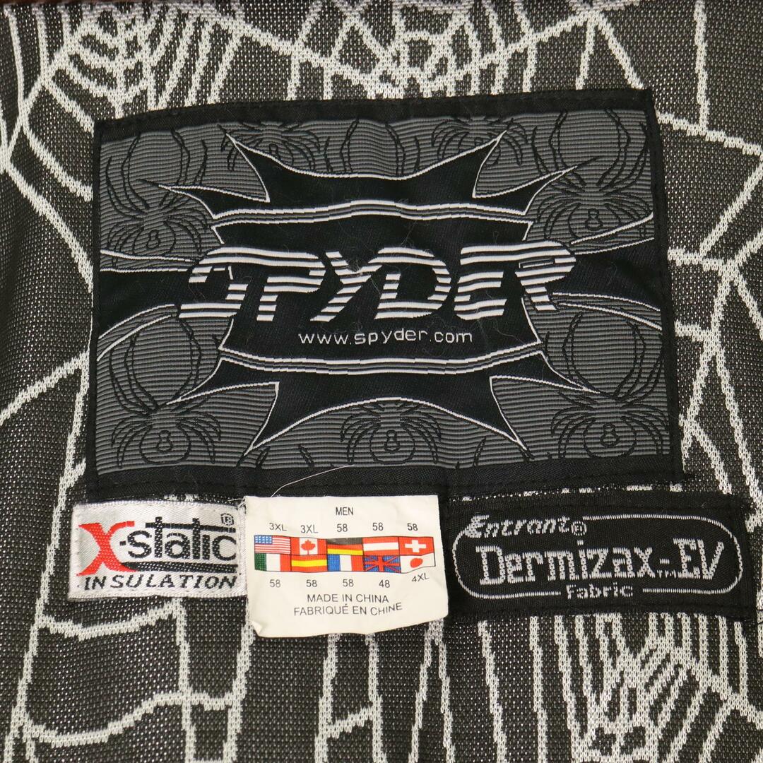 ル 年末のプロモーション X-static スパイダー SPYDER INSULATION ナイロン Dermizax-EV ナイロン