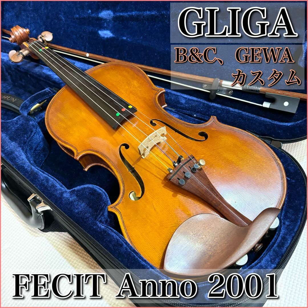 GLIGA グリガ FECIT Anno 2001 B&C GEWA カスタム ヴァイオリン GLIGA グリガ FECIT Anno 2001 B&C GEWA カスタム ヴァイオリン