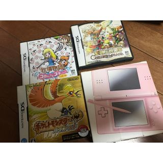 ニンテンドウ(任天堂)のNintendo DS lite☆本体とソフト(携帯用ゲーム機本体)