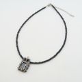 美品 BOSSA NOVA ボサノヴァ ネックレス シルバー ジェジュン AN1127