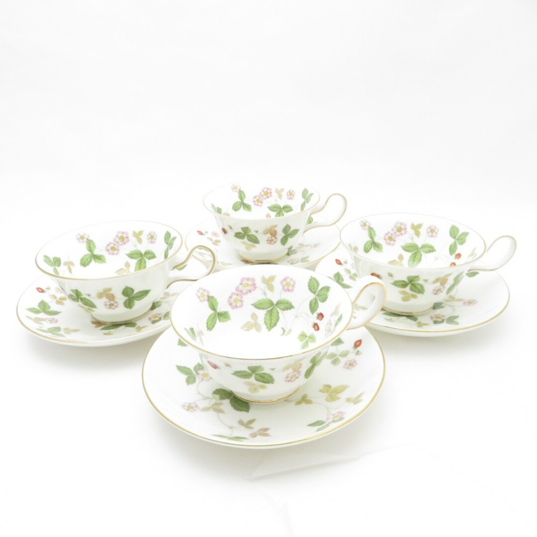 美品 WEDGWOOD ウェッジウッド ワイルドストロベリー ティー 美品 WEDGWOOD ウェッジウッド ワイルドストロベリー ティー