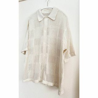 ジーユー(GU)のGU メンズ　Lサイズ　ニット　襟付き　ジーユー　プチプラ　男女兼用　(ニット/セーター)