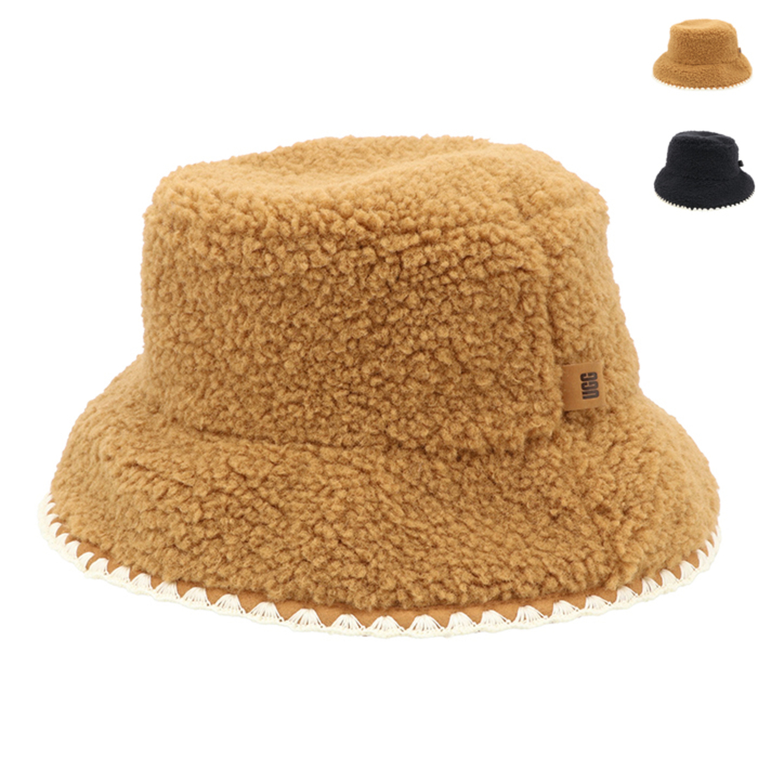 UGG - アグ UGG バケットハット W UGGFLUFF SCALLOPED HAT UGG - アグ UGG バケットハット W UGGFLUFF SCALLOPED HAT