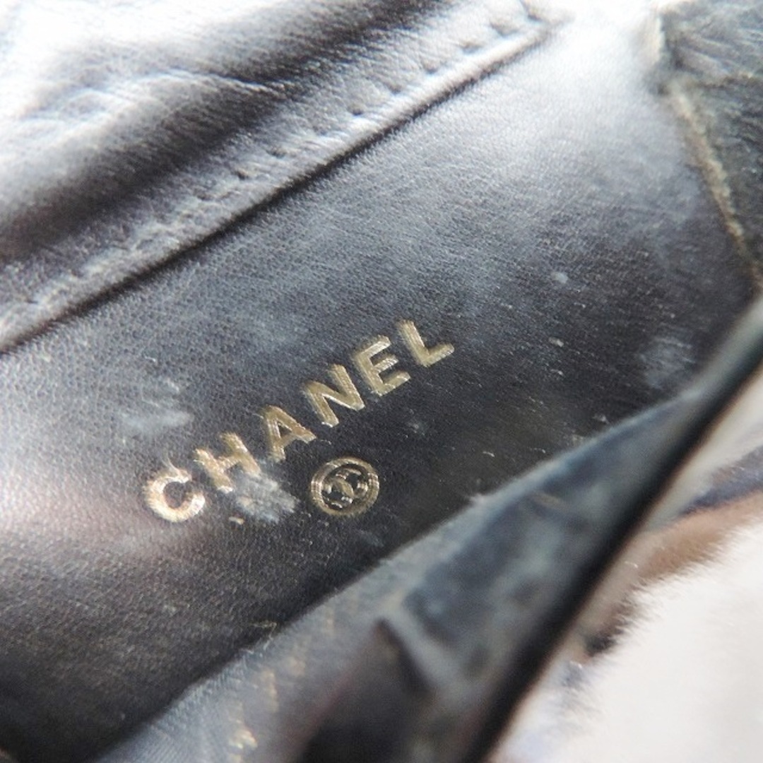 CHANEL(シャネル) シガレットケース - 黒 ココマーク レザー CHANEL(シャネル) シガレットケース - 黒 ココマーク レザー