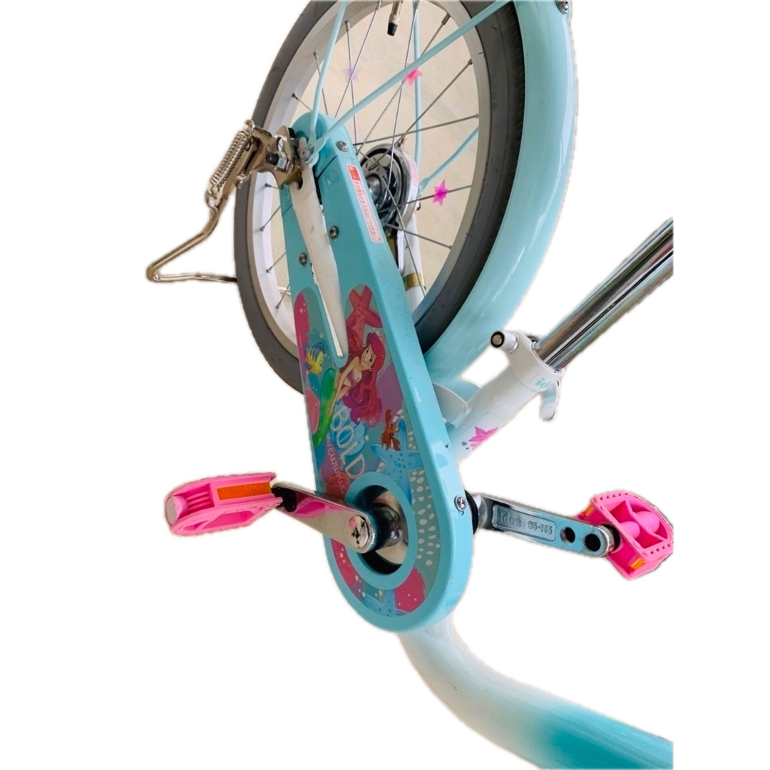Disney - ディズニー アリエル 自転車 美品 16インチ 補助輪 Disney - ディズニー アリエル 自転車 美品 16インチ 補助輪