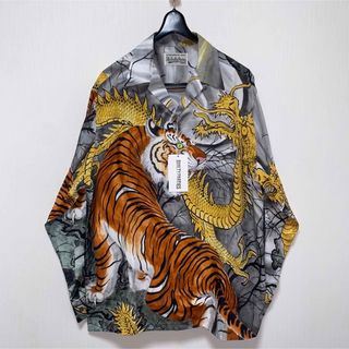 WACKO MARIA - 【WACKOMARIA】TIMLEHI 龍虎 (L/S)/新品タグ付 WACKO MARIA - 【WACKOMARIA】TIMLEHI 龍虎 (L/S)/新品タグ付