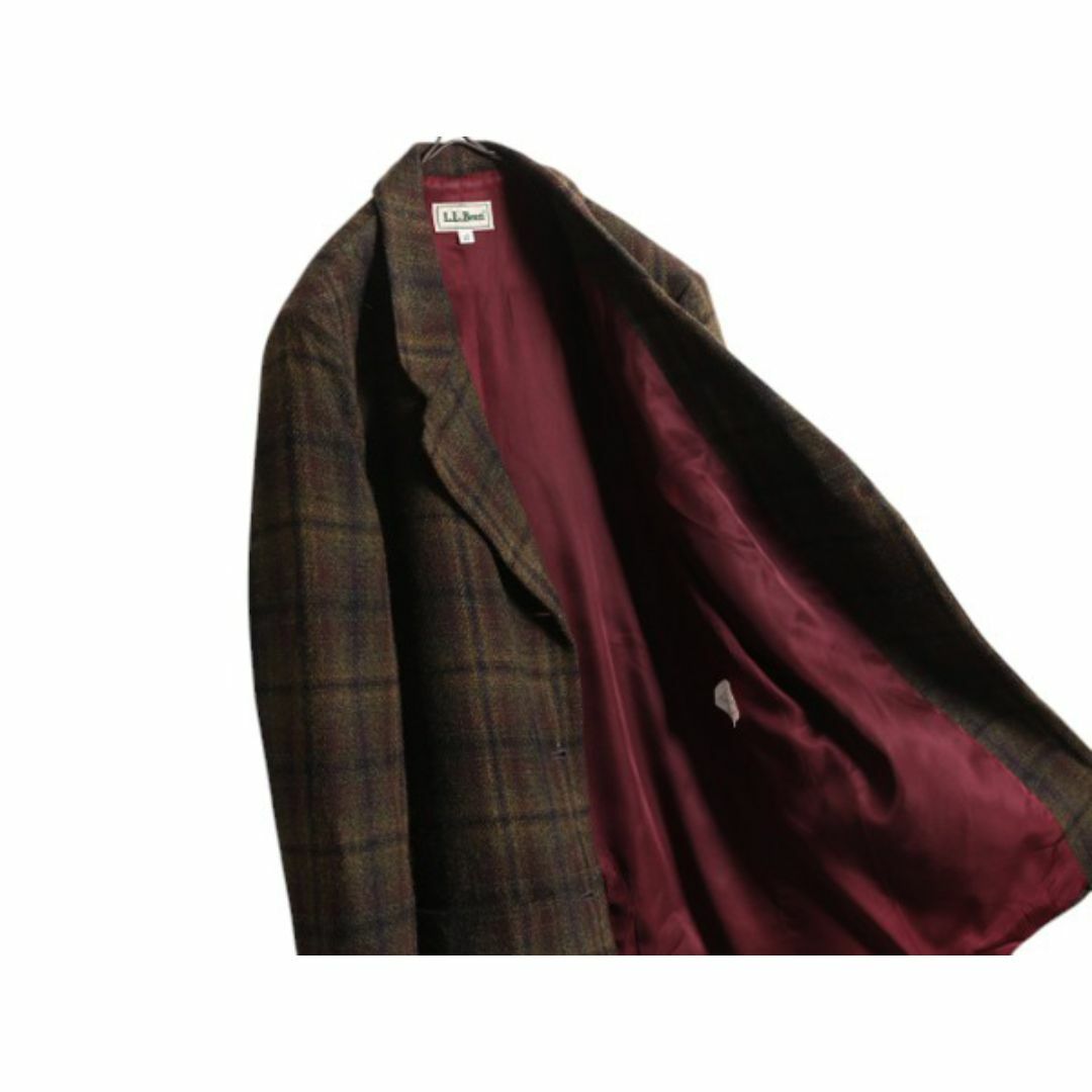値引きする L.L.Bean - 90s USA製 エルエルビーン ツイード テーラード 女性用