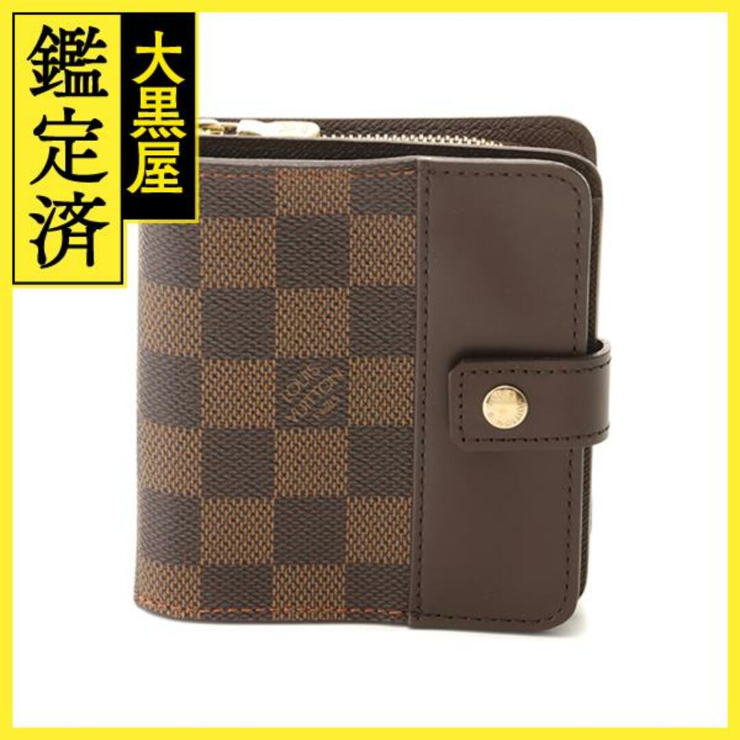 LOUIS VUITTON - ルイ・ヴィトン ｺﾝﾊﾟｸﾄ･ｼﾞｯﾌﾟ N61668 【437】