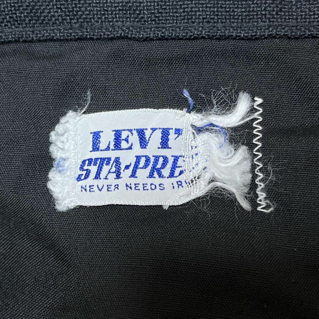 60-70s USA製 LEVI´S リーバイス スタプレ 646 ブラック パンツ 60-70s USA製 LEVI´S リーバイス スタプレ 646 ブラック パンツ