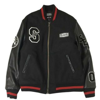 ヒステリックグラマー WIND AND SEA HYSTERIC GLAMOUR Varsity Jacket バーシティジャケット スタジャン L(その他)
