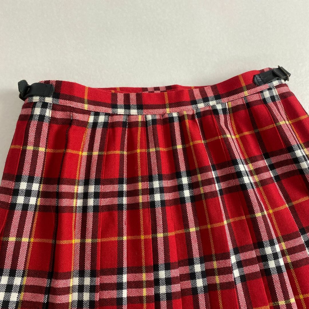 美品　バーバリーブルーレーベル 巻きスカート 36 ノバチェック　ベルト BURBERRY BLUE LABEL - バーバリーブルーレーベル スカート ノバ