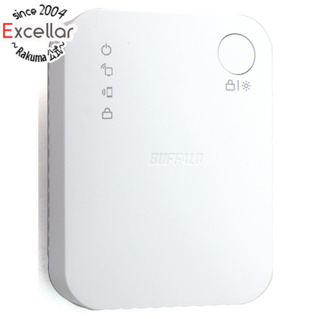 Buffalo(バッファロー)のBUFFALO 無線LAN中継機 AirStation WEX-733DHP/N スマホ/家電/カメラのPC/タブレット(PC周辺機器)の商品写真