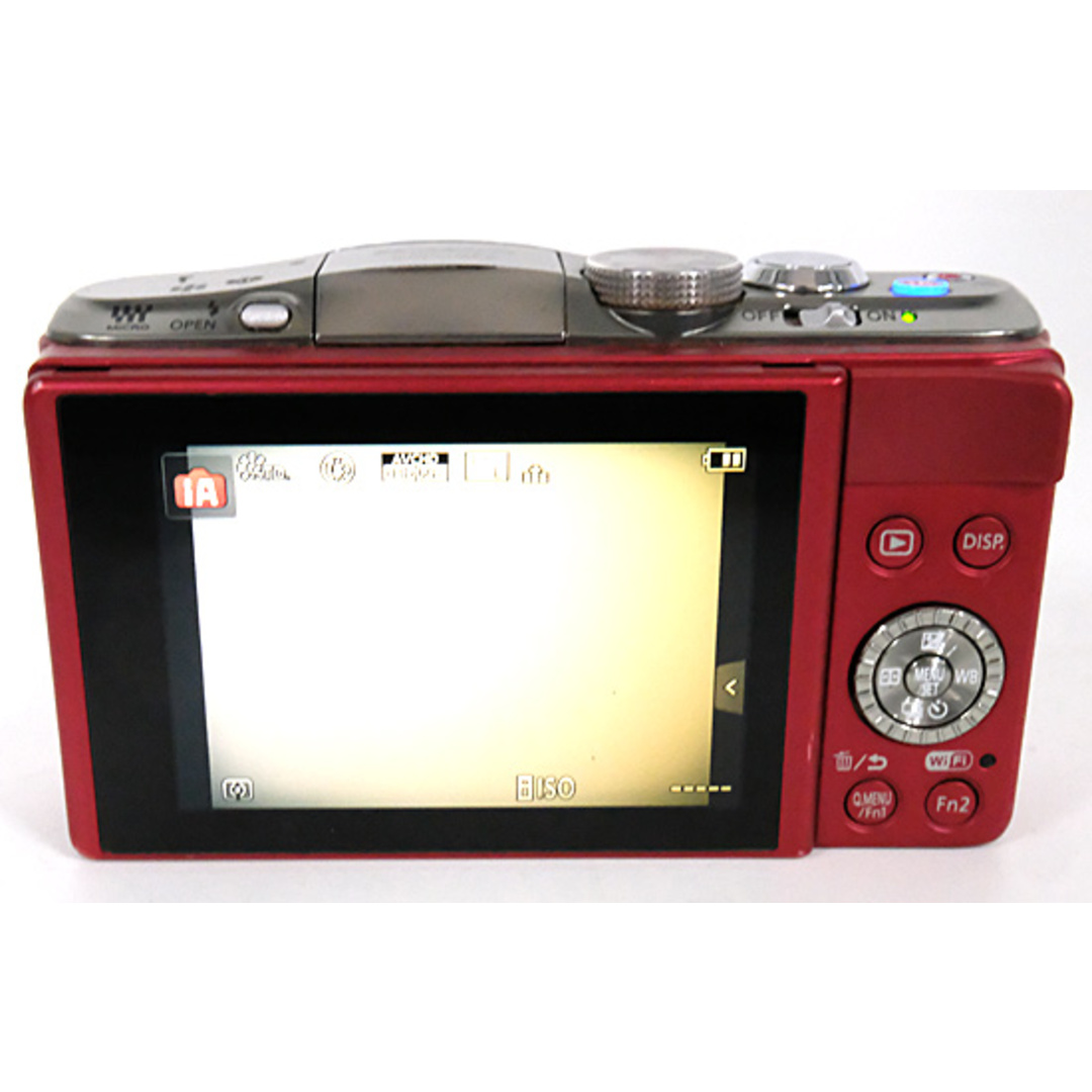 Panasonic LUMIX DMC-GF6-R ボディ レッド 液晶画面いたみ Panasonic LUMIX DMC-GF6-R ボディ レッド 液晶画面いたみ