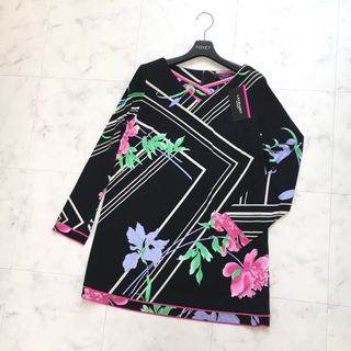 LEONARD - 新品未使用 LEONARD レオナール カンカン チュニック LEONARD - 新品未使用 LEONARD レオナール カンカン チュニック