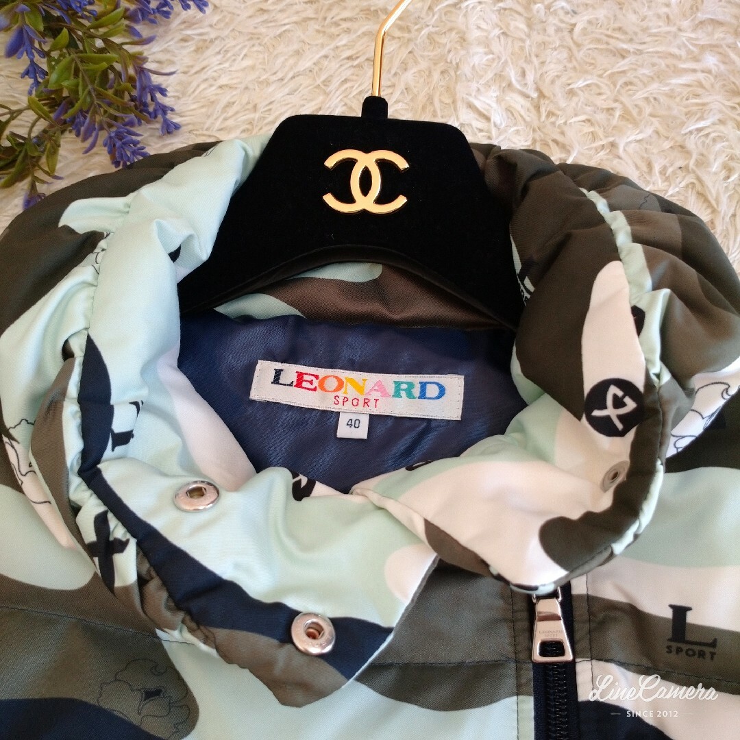 LEONARD - 希少☆日本製☆LEONARD SPORT ダウンジャケット 迷彩 LEONARD - 希少☆日本製☆LEONARD SPORT ダウンジャケット 迷彩