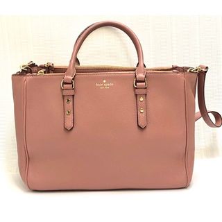 ケイトスペードニューヨーク(kate spade NEW YORK)のケイトスペード トートバッグ レザー　ピンク色系　18693109(トートバッグ)