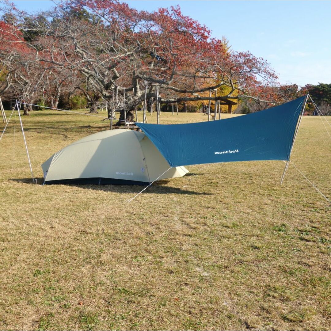 極美品 モンベル mont bell ムーンライト テント 1 ミニタープHX 極美品 モンベル mont bell ムーンライト テント 1 ミニタープHX