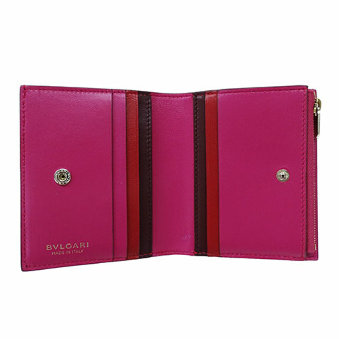 BVLGARI - ブルガリ BVLGARI 財布 レディース ブランド 二つ折り BVLGARI - ブルガリ BVLGARI 財布 レディース ブランド 二つ折り