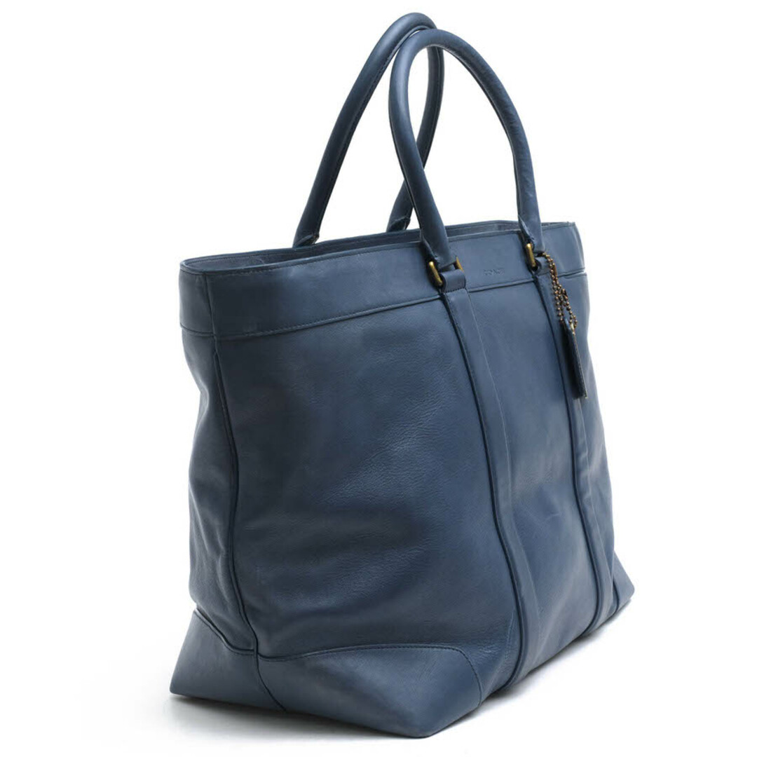 大人気新作 ブルー 本革 革 レザー 男性用 男性 メンズ ハンドバッグ 鞄 トートバッグ バッグ コーチ/COACH 青 ウィークエンドトート レガシィ ブリーカー Tote Weekend Legacy Bleecker 70487 バッグ