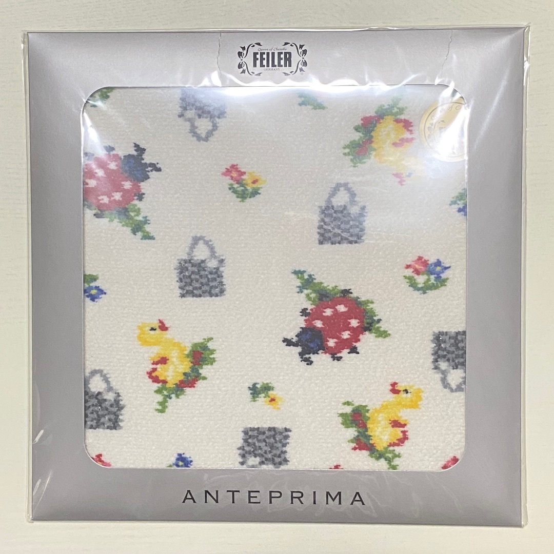 FEILER - フェイラー×アンテプリマ♡限定コラボ♡ハイジ ハンカチ♡シルバー♡グレー♡未開封