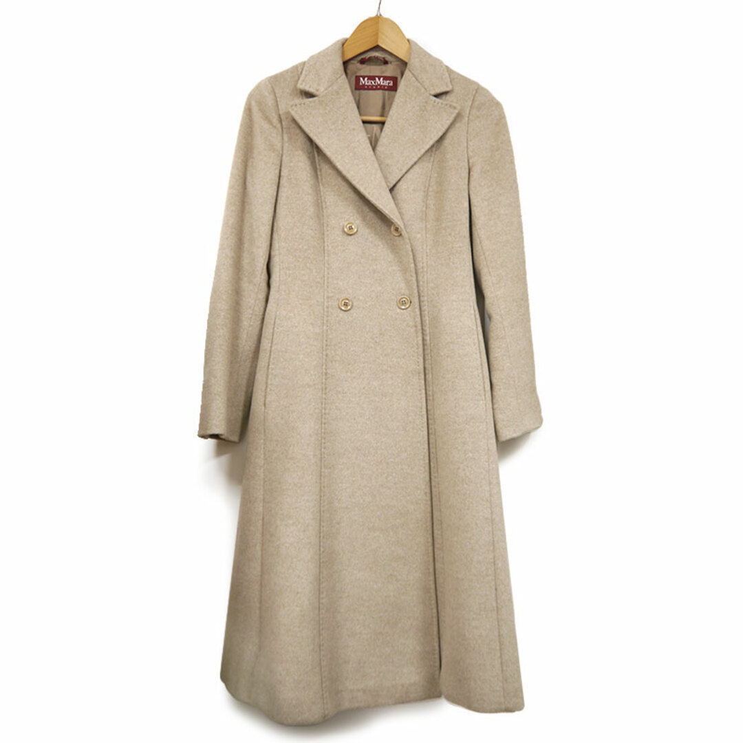 Max Mara STUDIO ウールコート 36 レディース ベージュ系 Max Mara STUDIO ウールコート 36 レディース ベージュ系