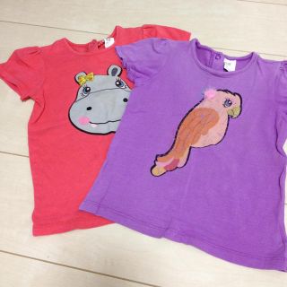 エイチアンドエム(H&M)のH&M♡Tシャツ♡2枚セット(その他)