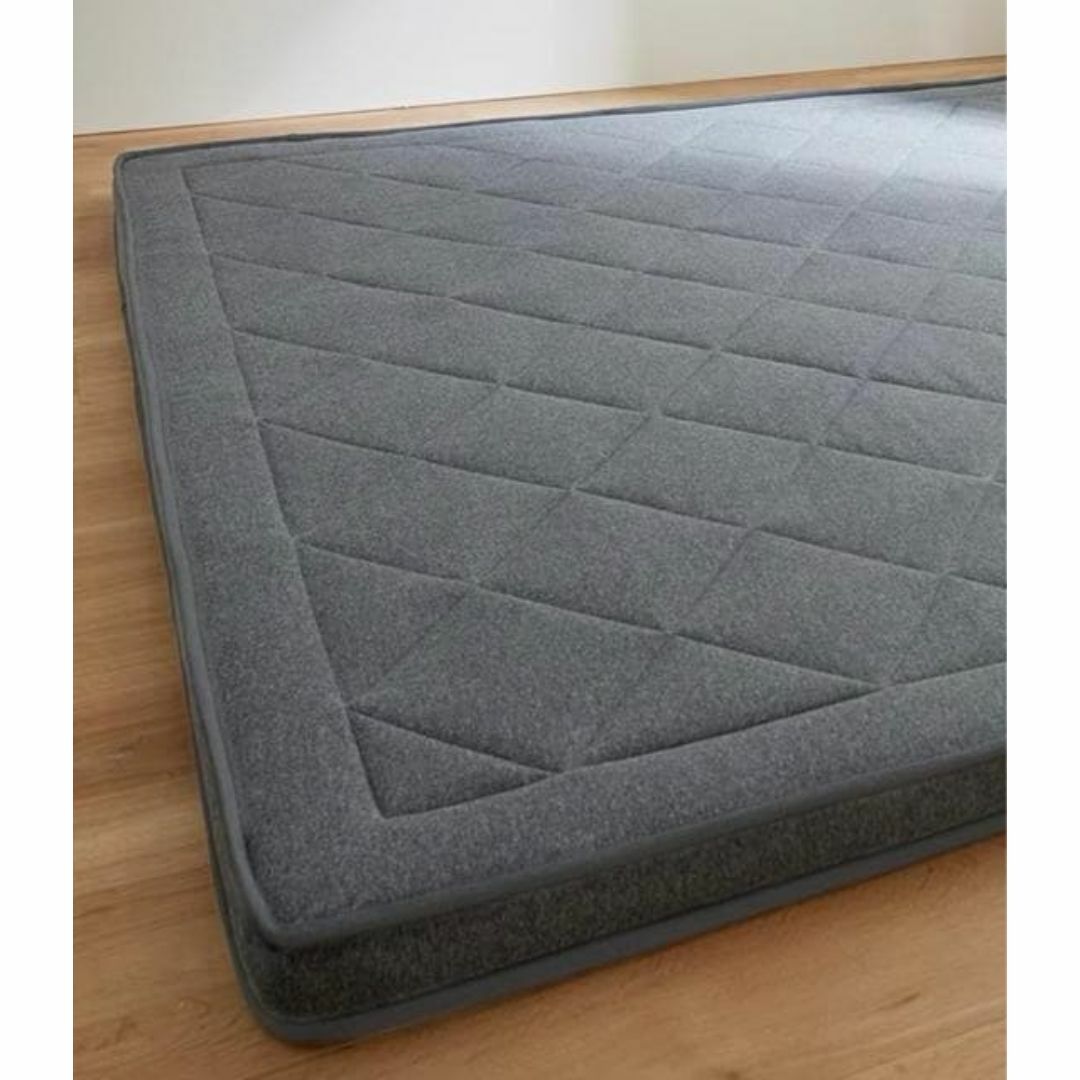 新品☆185×240cmグレー系コットン100%スウェット地の極厚ラグ〇B370 新品☆185×240cmグレー系コットン100%スウェット地の極厚ラグ〇B370