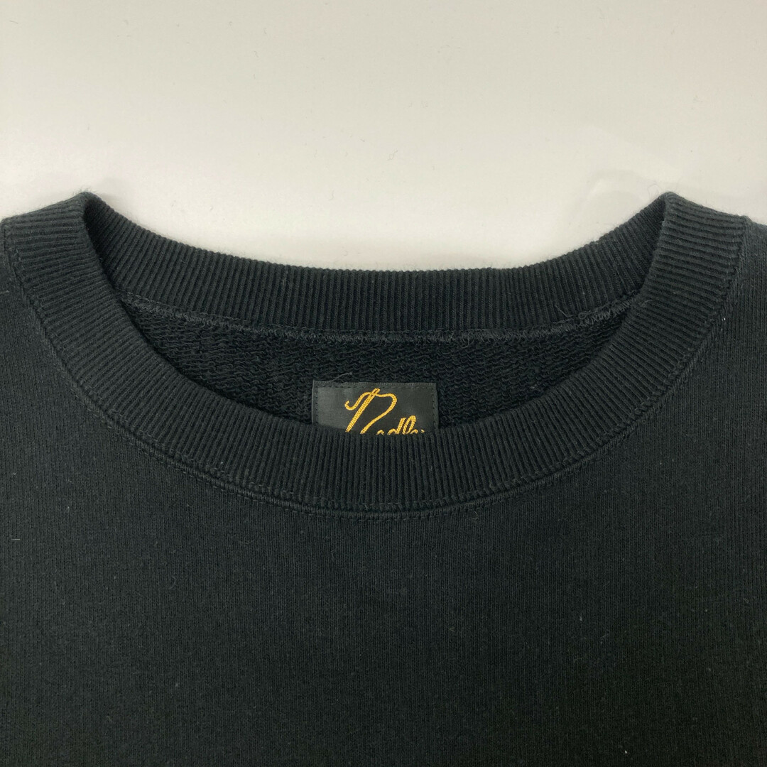 Needles - ニードルズ 22AW STUDIOUS別注 ブラック LQ377 クルースウェット Needles - ニードルズ 22AW STUDIOUS別注 ブラック LQ377 クルースウェット