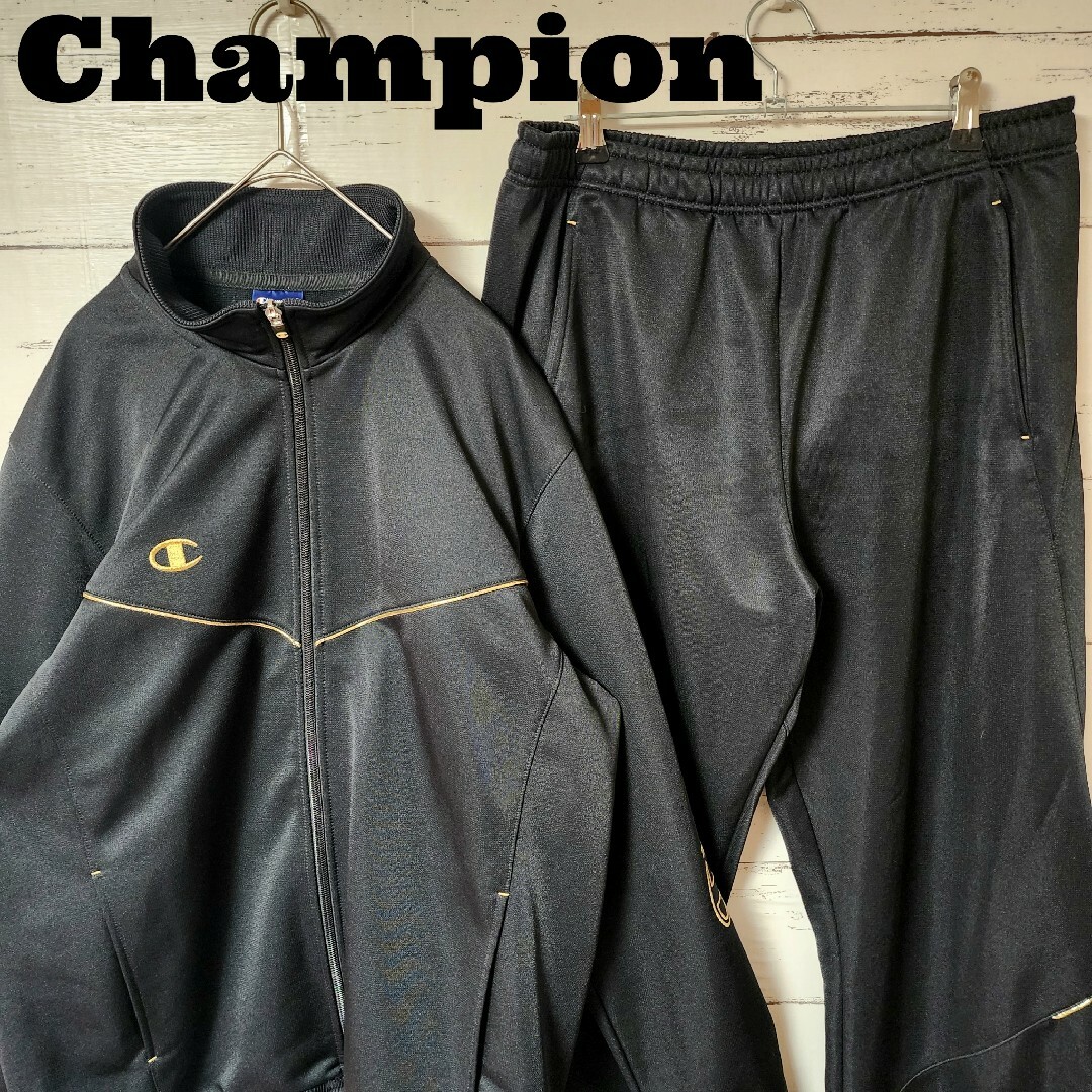 Champion - Champion チャンピオン セットアップ ブラック Champion - Champion チャンピオン セットアップ ブラック