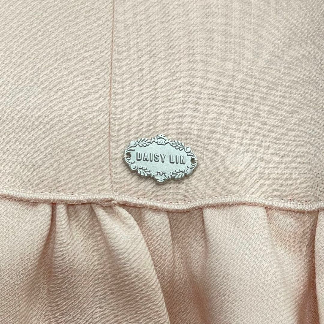 美品 FOXEY ノースリーブ レディスピーガ ワンピース ロゴプレート L 美品 FOXEY ノースリーブ レディスピーガ ワンピース ロゴプレート L