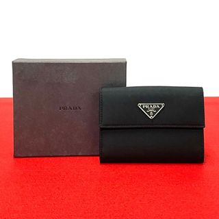PRADA 恐ろしかっ プラダ 二つ折り サフィアーノ コンパクト財布 PRADA 恐ろしかっ プラダ 二つ折り サフィアーノ コンパクト財布