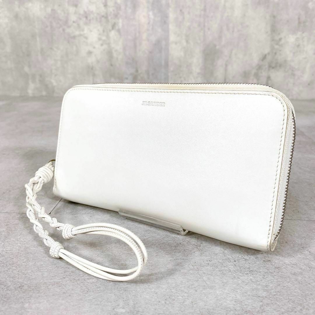 JIL SANDER - Y380 JILSANDER 長財布 レディース ラウンドジップ JIL SANDER - Y380 JILSANDER 長財布 レディース ラウンドジップ