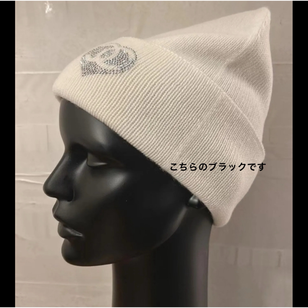 CHANEL - CHANEL 25C 最新作 ニット帽 ハートの通販 by うー's CHANEL - CHANEL 25C 最新作 ニット帽 ハートの通販 by うー's