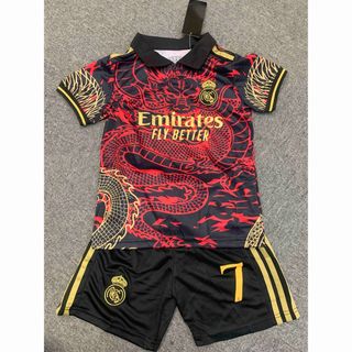 120cmレアル・マドリード限定モデル　ロナウド　子供サッカーユニフォーム(Tシャツ/カットソー)
