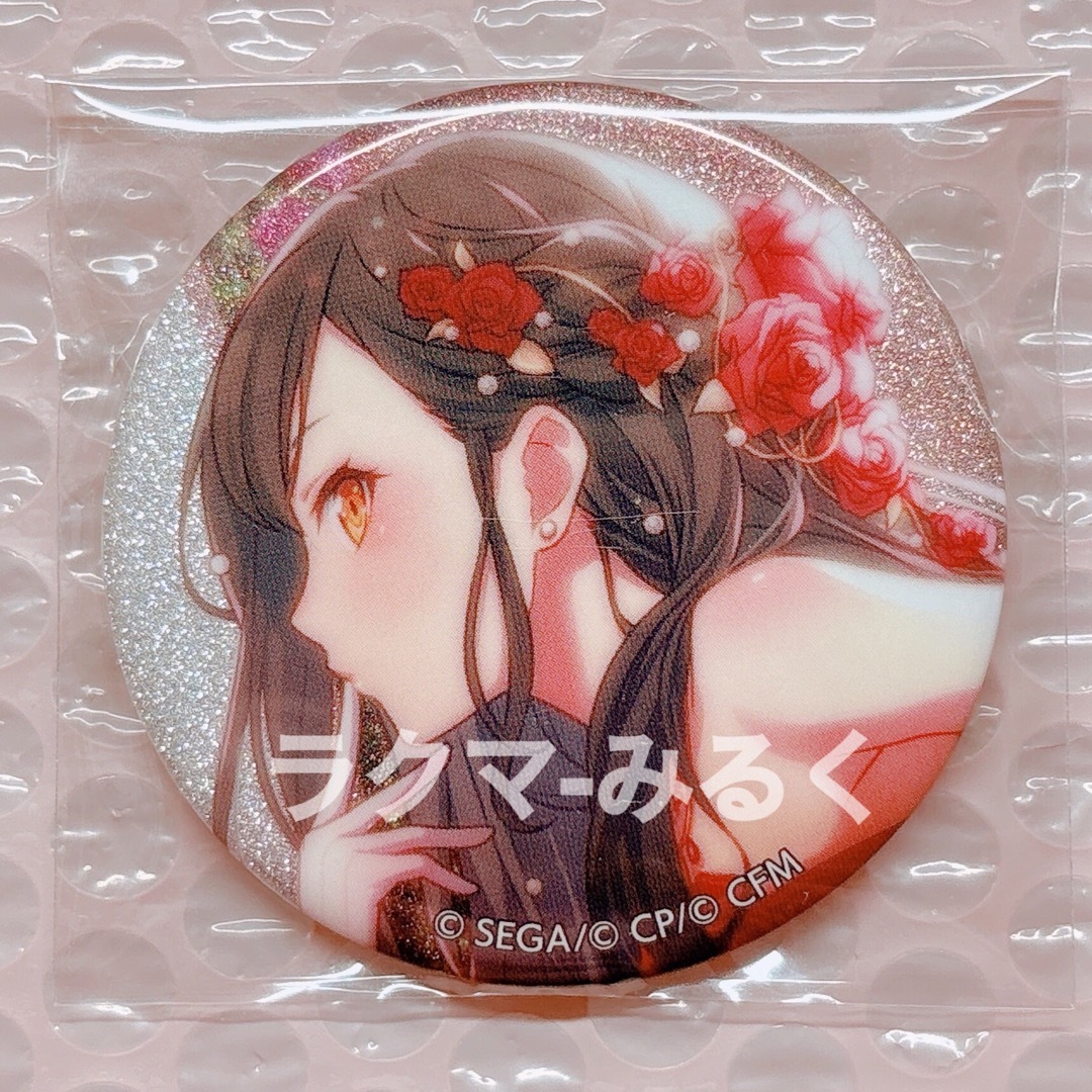 プロセカ 白石杏 グリッター缶バッジ 20A