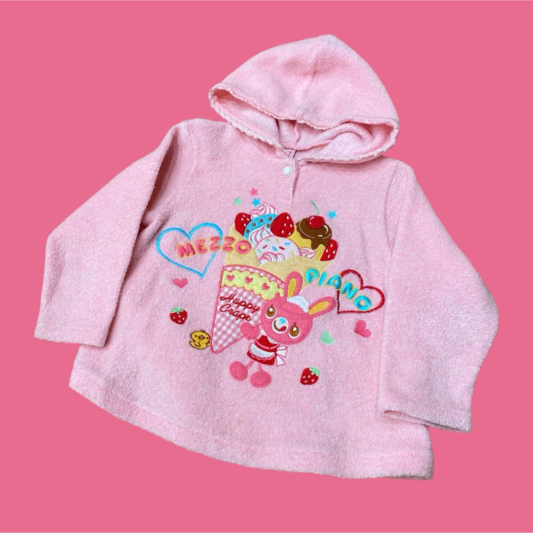 mezzo piano - メゾピアノ 希少 長袖トップス 90 ミミポポ mezzo piano - メゾピアノ 希少 長袖トップス 90 ミミポポ