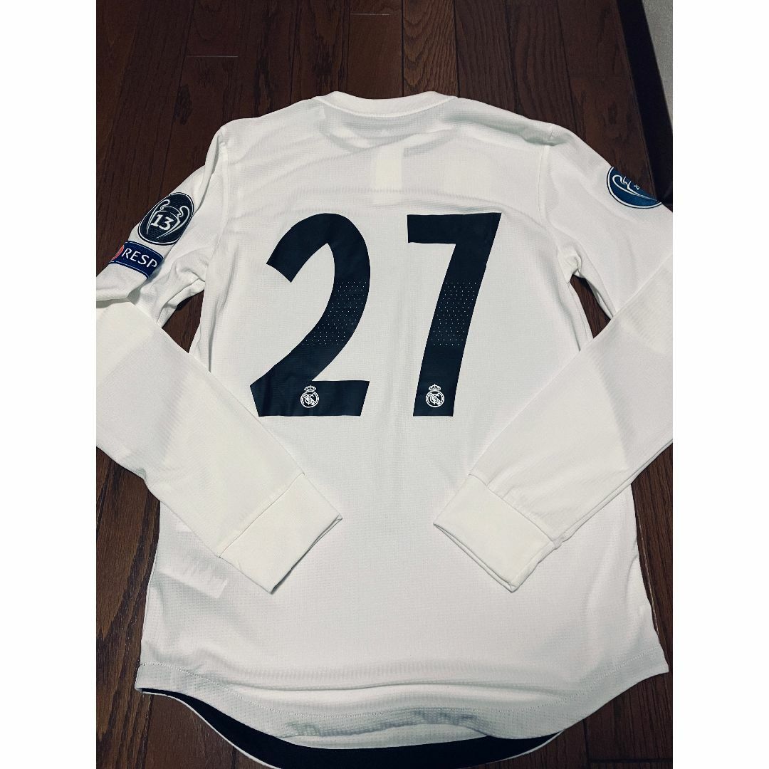 レアルマドリー 18/19 No.27 UCL仕様 オーセンティック ウェア レアルマドリー 18/19 No.27 UCL仕様 オーセンティック ウェア